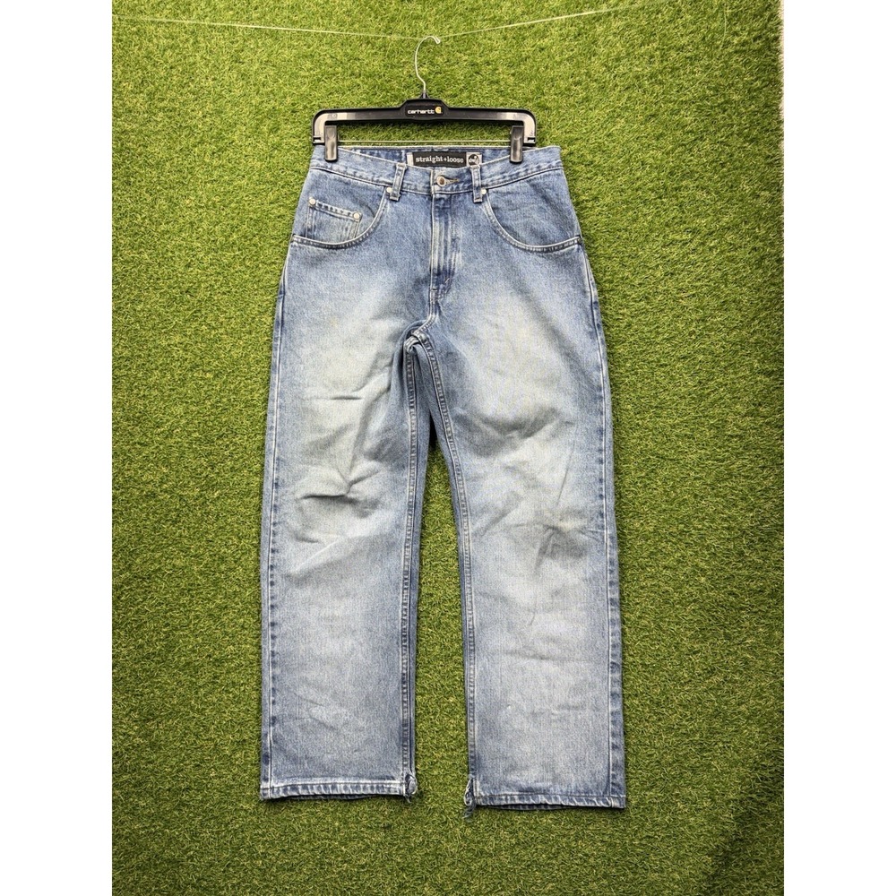 Levis SilverTab Loose Jeans Mens 29x30 Vintage Distressed Denim Straight Loose